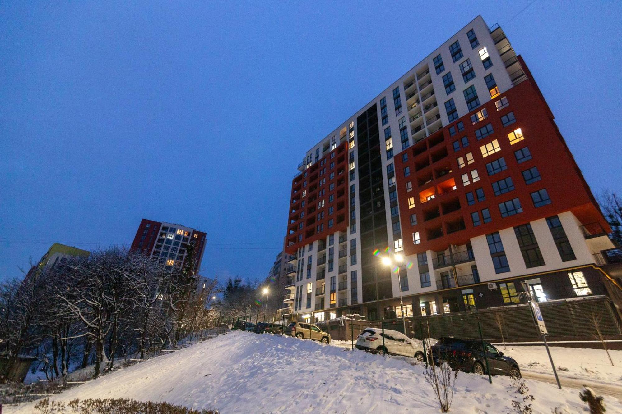 Apartment Shevchenko St.,New Building Lviv Ngoại thất bức ảnh