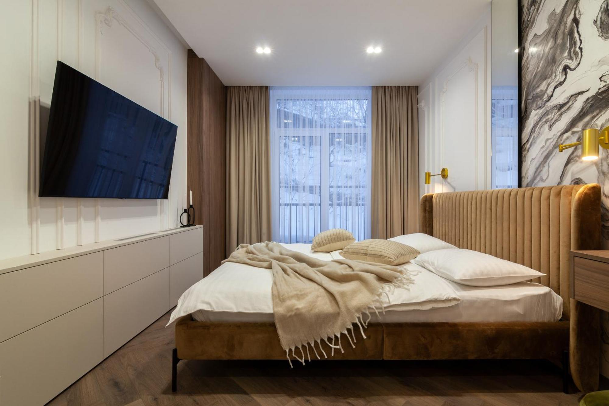 Apartment Shevchenko St.,New Building Lviv Ngoại thất bức ảnh