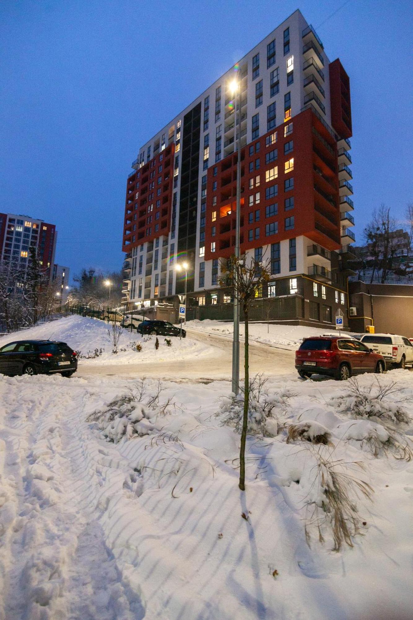 Apartment Shevchenko St.,New Building Lviv Ngoại thất bức ảnh