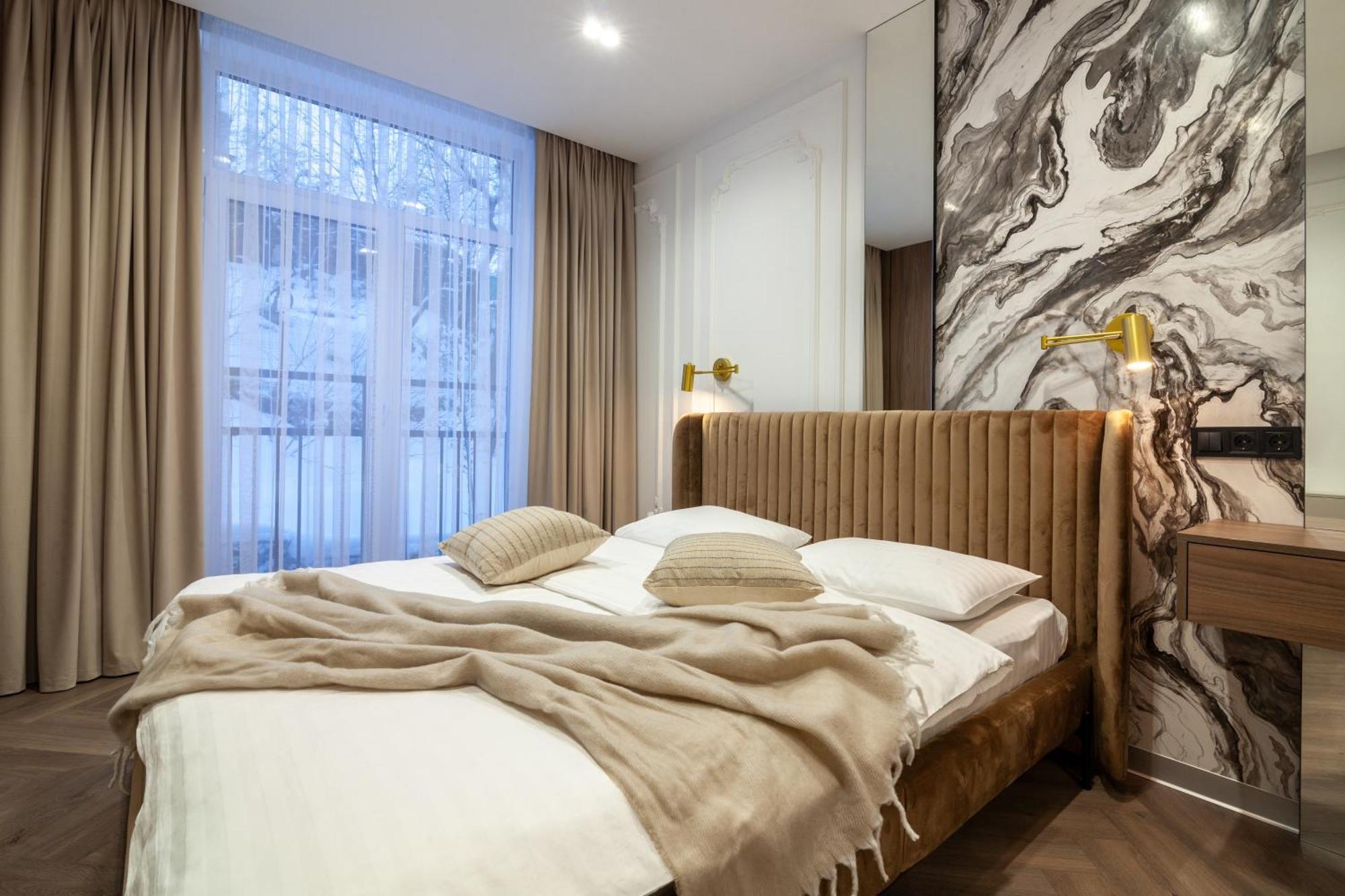 Apartment Shevchenko St.,New Building Lviv Ngoại thất bức ảnh